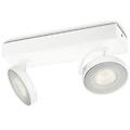 Philips Spot A Led Clockwork Due Lampadine Bianco