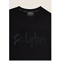 t-shirt uomo regular fit con grafica frontale black uomo xxx large