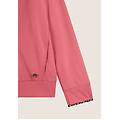 felpa donna con zip e cappuccio con interno leopardato allover leopard + red donna large