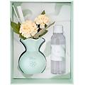 confezione regalo mini diffusore con fiori blu