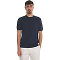maglia girocollo blu
