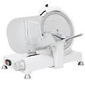 luxury 25 white edition affettatrice elettrica bianco alluminio 140w