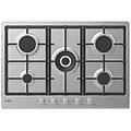 timeless chg74wx acciaio inox da incasso 74. 5 cm gas 5 fornello(i)