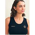 top sportivo fgi a supporto medio merchandise ufficiale blu navy donna small