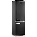 rkg 8918 frigorifero retr&ograve; 181 x 55 cm opaco nero