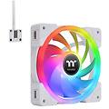 Thermaltake Ventola Di Raffreddamento Swafan Ex 12 Rgb Per Pc Colore Bianco
