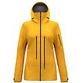 ortles gtx pro stretch w giacca hardshell donna yellow i44 d38