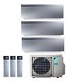 climatizzatore condizionatore trial split inverter serie 3 ftxj r-32 emura iii argento bluevolution