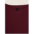 body scollo quadrato in tessuto brevettato traspirante tawny port donna small