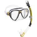 set snorkeling combinato combo big eyes evolution+alpha utra dry