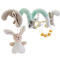 - gioco fune passeggio my sweet doudou in morbido tessuto velour e tessuti diversi con 3