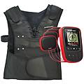 elettrostimoladore muscolare multisport pro 4 canali + gilet sport-elec