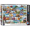 - puzzle messico globetrotter (1000 pezzi)