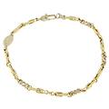 bracciale uomo oro giallo bianco gl100565
