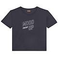 FREDDY t-shirt cropped con maniche ampie e stampa mood up