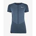 t-shirt zebru responsive manica lunga blu scuro donna 40
