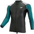 giacca uomo combofit activity multisport neoprene 2mm black-nordic teal