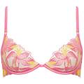 bluebella patrice reggiseno rosa/giallo/trasparente