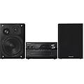 mini sistema audio sc-pmx92 120w rms bluetooth dab+ usb cd hi-res