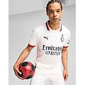 milan away replica 24-25 m maglia calcio ufficiale uomo bianco l