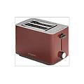 tostapane con pinze iridea 850w doppia pinza in acciaio inox 4 funzioni 7 livelli di doratura rosso