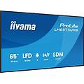 prolite lh6575uhs-b2ag display per segnaletica digitale 4k d...