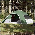 - tenda da campeggio a cupola per 6 persone verde impermeabile
