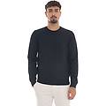 pullover girocollo botto-l blu