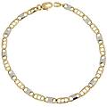 bracciale uomo oro giallo bianco gl101119