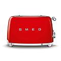 - tostapane 50's style 4x4 fette – tsf03rdeu-rosso