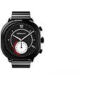 aix amoled smartwatch wireless in acciaio inox colore nero