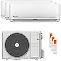 condizionatore essential 2 trial split 12000+12000+12000 btu inverter a++ unità esterna 7 9