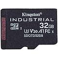 scheda microsd industrial 32gb microsdhc uhs-i u3 v30 a1 nero