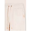 pantaloni donna dritti in felpa garzata white sand donna extra large