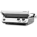 Gastroback 42537 Design Bbq Pro Barbecue Da Tavolo In Acciaio Inox Nero Argento
