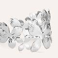 bangle moonlight acciaio collezione moonlight bianco