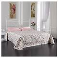 letto in ferro battuto bianco art. alc04 (testiera + giroletto + rete 85x200 5 giorni)