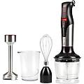 mx39 mixer a immersione con kit 800 watt 4 lame fusto 19cm