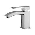 miscelatore monocomando per lavabo con scarico clic clac serie level les071kcr cromato ottone