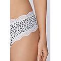 culotte brasiliana microfibra stampata e pizzo donna stampa tamaño m