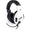 auricolari big ben con filo per gaming neri e bianchi con microfono boom e controllo volume