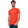 t-shirt girocollo mezza manica damien arancione