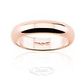 fede nuziale 7 grammi oro rosa classica fascia larga