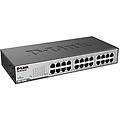 des-1024d switch 24 porte fast ethernet 10/100 mbps nero/antracite