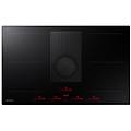 piano a induzione con cappa integrata filtrante infinite line 80cm nz84t9747vk