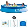 - piscina fuori terra in giro 366x76 cm blu include accessori coordinati a623
