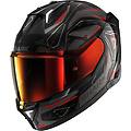 casco skwal i3 link nero / anthracite / rosso nero rosso arancione m