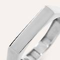 anello fedina l'homme or oro bianco collezione l'homme or misura 64 oro bianco