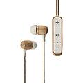 earphones eco bluetooth beech wood auricolari in legno di faggio naturale cuffie realizzate con