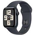watch se (2ª gen. ) gps 40 mm smartwatch con cassa in alluminio mezzanotte e cinturino sport